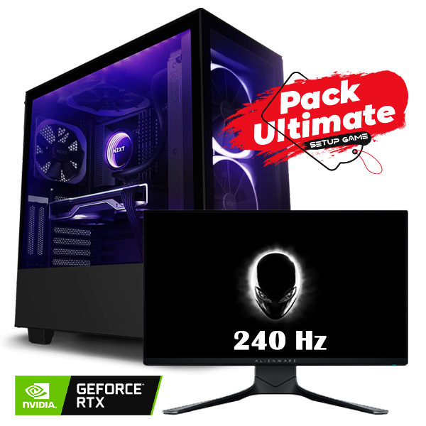 Pack Ultimate AMD RYZEN 7 3800X-RTX 3060Ti + MONITEUR GAMER