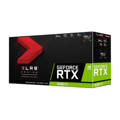 Carte Graphique PNY GeForce RTX 3090 Ti 24GB XLR8 Gaming UPRISING™ EPIC-X RGB Overclocked Triple Fan